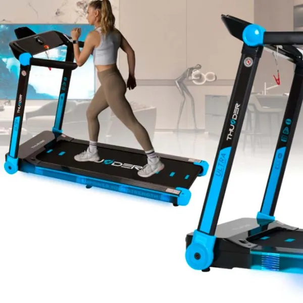 Bandă de alergat Thunder Ultra 16 km/h / 160 kg / Black photo 2