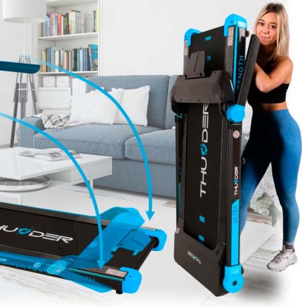 Bandă de alergat Thunder Ultra 16 km/h / 160 kg / Black photo 3