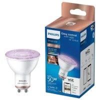 Bec inteligent LED Philips Spot WIZ 929002448421 GU10 / 4.7 W / 2200 K / / RGB photo 3