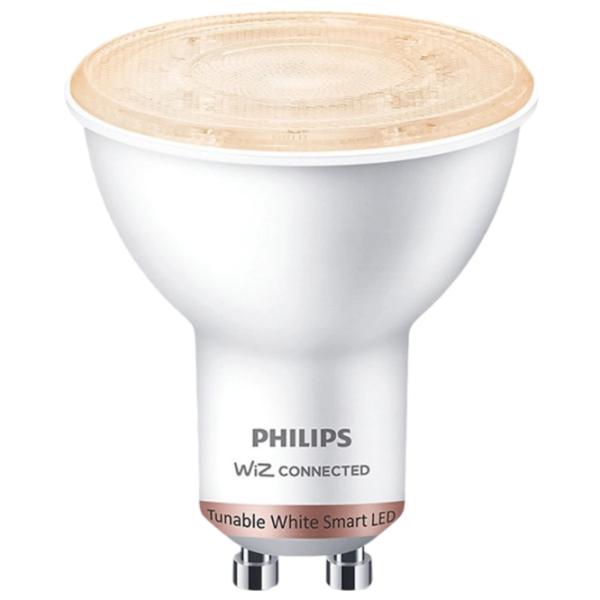 Умная лампочка светодиодная Philips Spot WIZ 929002448321 GU10 / 4.7 Вт / 6500 К / / White photo 1 Умная лампочка светодиодная Philips Spot WIZ 929002448321 GU10 / 4.7 Вт / 6500 К / / White photo 1