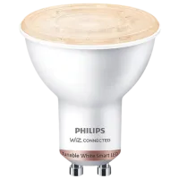 Bec inteligent LED Philips Spot WIZ 929002448321 GU10 / 4.7 W / 6500 K / / White