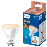 Bec inteligent LED Philips Spot WIZ 929002448321 GU10 / 4.7 W / 6500 K / / White photo 3