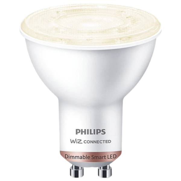 Bec inteligent LED Philips Spot WIZ 929002448121 GU10 / 4.7 W / 2700 K / / White photo 2 Bec inteligent LED Philips Spot WIZ 929002448121 GU10 / 4.7 W / 2700 K / / White photo 2