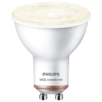 Bec inteligent LED Philips Spot WIZ 929002448121 GU10 / 4.7 W / 2700 K / / White photo 2