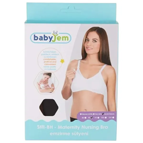 Бюстгальтер для кормящих мам
BabyJem 017  105 см / Хлопок / Белый photo 2