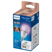 Bec inteligent LED Philips RGB WIZ 929002448421 E14 / 4.9 W / 2200 K / / RGB photo 2