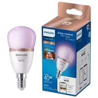 Bec inteligent LED Philips RGB WIZ 929002448421 E14 / 4.9 W / 2200 K / / RGB photo 3