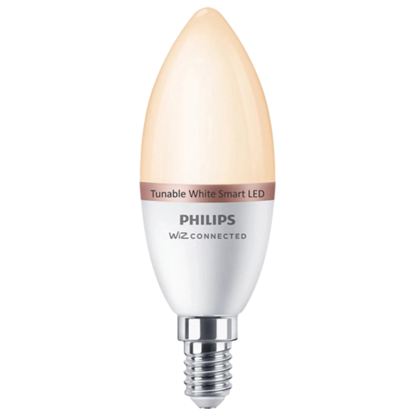 Умная лампочка светодиодная Philips Candle WIZ 929002448721 E14 / 4.9 Вт / 6500 К / / RGB photo 1 Умная лампочка светодиодная Philips Candle WIZ 929002448721 E14 / 4.9 Вт / 6500 К / / RGB photo 1