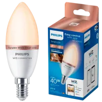 Bec inteligent LED Philips Candle WIZ 929002448721 E14 / 4.9 W / 6500 K / / RGB photo 3