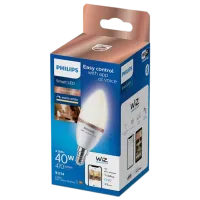 Bec inteligent LED Philips Candle WIZ 929002448521 E14 / 4.9 W / 2700 K / / RGB photo 2