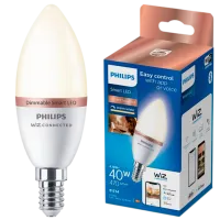 Bec inteligent LED Philips Candle WIZ 929002448521 E14 / 4.9 W / 2700 K / / RGB photo 3