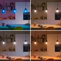 Bec inteligent LED Philips Candle WIZ 929002448521 E14 / 4.9 W / 2700 K / / RGB photo 5