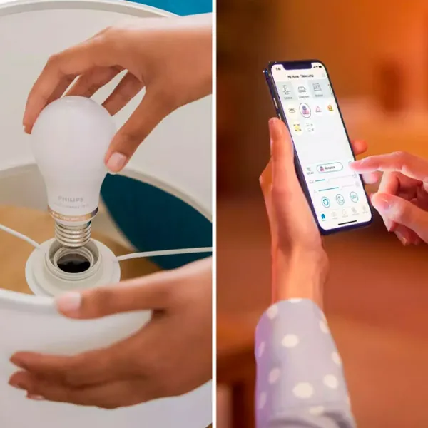 Умная лампочка светодиодная Philips Candle WIZ 929002448521 E14 / 4.9 Вт / 2700 K / / RGB photo 8 Умная лампочка светодиодная Philips Candle WIZ 929002448521 E14 / 4.9 Вт / 2700 K / / RGB photo 8