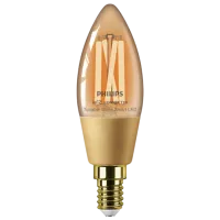Умная лампочка светодиодная филаментная Philips Candle Filament WIZ 929003017721 E14 / 4.9 Вт / 2000 K / / Yellow