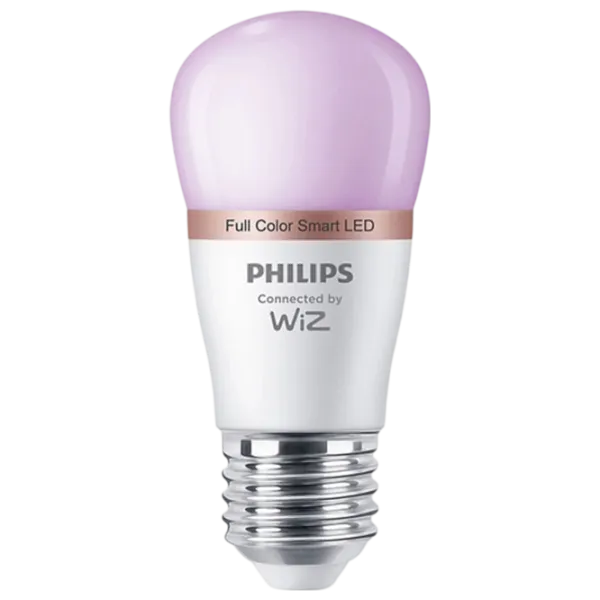 Умная лампочка светодиодная Philips RGB WIZ 929003499821 E27 / 4.9 Вт / 2200 К / / RGB photo 1 Умная лампочка светодиодная Philips RGB WIZ 929003499821 E27 / 4.9 Вт / 2200 К / / RGB photo 1