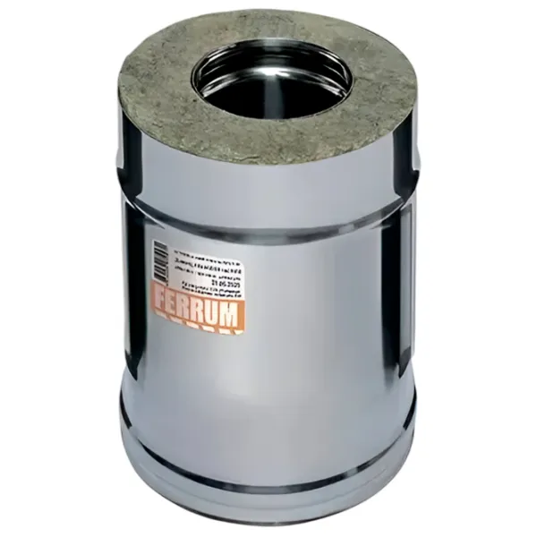 Дымовая труба изолированная Ferrum f3811 0.5 мм photo 1