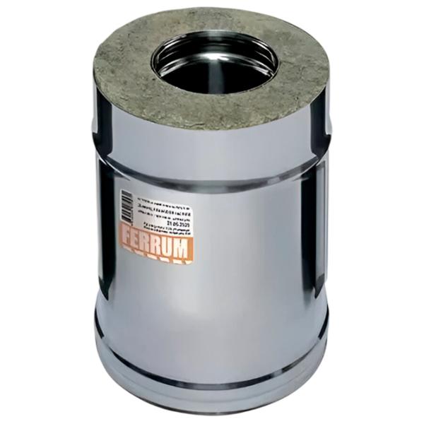 Дымовая труба изолированная Ferrum f3811 0.5 мм photo 1