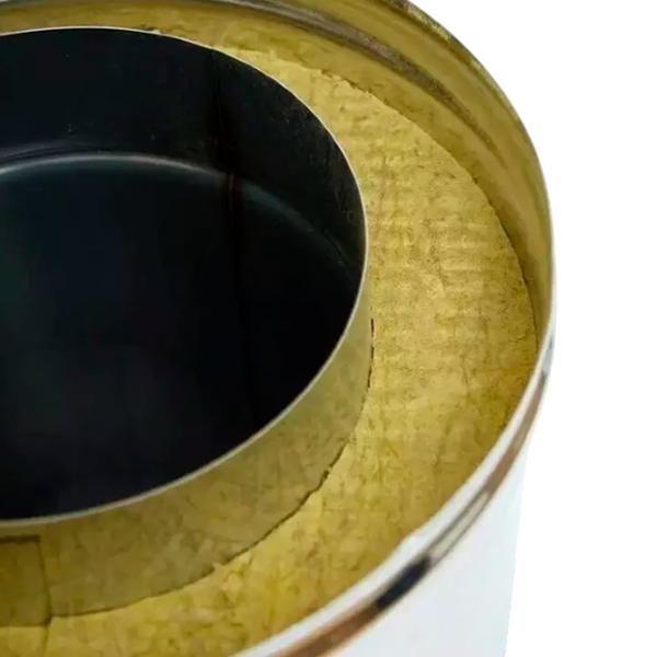 Дымовая труба изолированная Ferrum f3811 0.5 мм photo 2