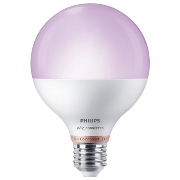 Умная лампочка светодиодная Philips RGB WIZ 929002383921 E27 / 11 Вт / 2200 К / / RGB photo 2 Умная лампочка светодиодная Philips RGB WIZ 929002383921 E27 / 11 Вт / 2200 К / / RGB photo 2