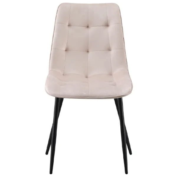 Scaun de bucătărie Yasen DC6005 Stofă/ Beige Black photo 4 Scaun de bucătărie Yasen DC6005 Stofă/ Beige Black photo 4