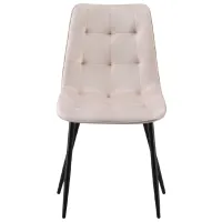 Scaun de bucătărie Yasen DC6005 Stofă/ Beige Black photo 4