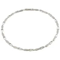 Ожерелье из титана Boccia 08039-01 Титан / Серый