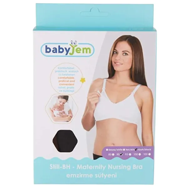 Бюстгальтер для кормящих мам
BabyJem 017  90 см / Хлопок / Черный photo 2 Бюстгальтер для кормящих мам
BabyJem 017  90 см / Хлопок / Черный photo 2
