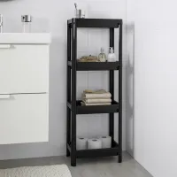 Стеллаж Ikea Vesken 101 x 36 x 23см cm / Пластик / Black photo 2