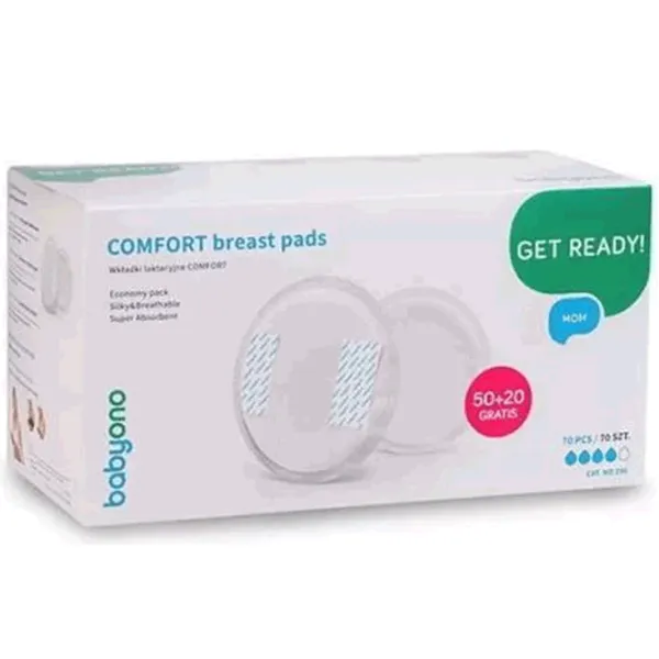 Установка бюстгальтера BabyOno Comfort  / Белый photo 2