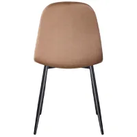 Scaun de bucătărie Yasen DC5010 Stofă/ Brown Black photo 2
