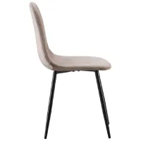 Scaun de bucătărie Yasen DC5010 Stofă/ Dark Brown Black photo 2