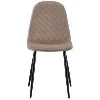 Scaun de bucătărie Yasen DC5010 Stofă/ Dark Brown Black photo 3
