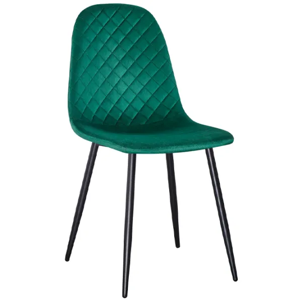 Scaun de bucătărie Yasen DC5010 Stofă/ Dark Green Black photo 1 Scaun de bucătărie Yasen DC5010 Stofă/ Dark Green Black photo 1