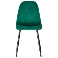 Scaun de bucătărie Yasen DC5010 Stofă/ Dark Green Black photo 2