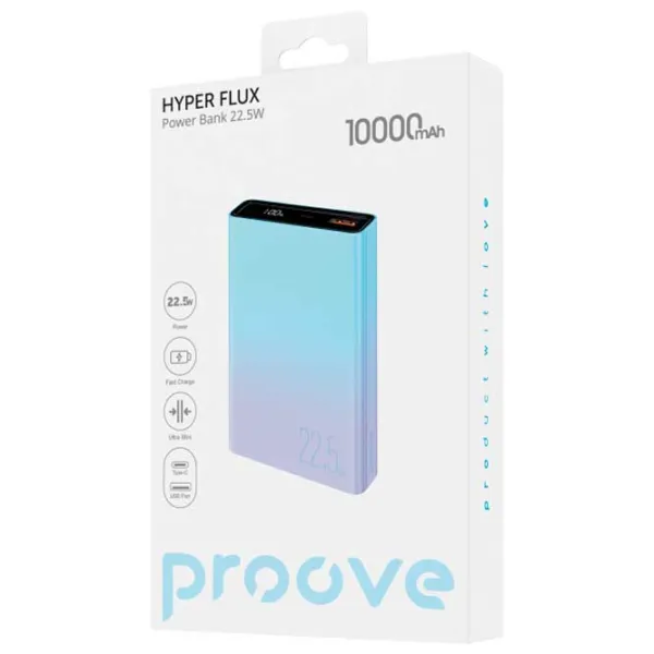 Power Bank Proove Hyper Flux 10000 mAh/ Multicolor photo 3 Power Bank Proove Hyper Flux 10000 mAh/ Multicolor photo 3