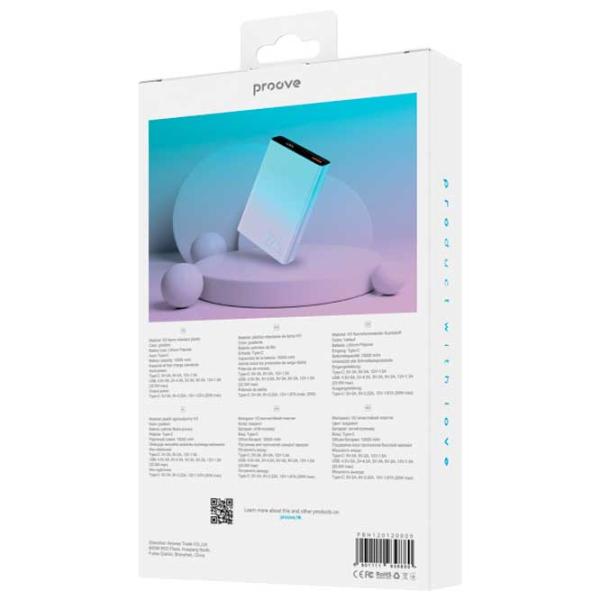 Power Bank Proove Hyper Flux 10000 mAh/ Multicolor photo 4 Power Bank Proove Hyper Flux 10000 mAh/ Multicolor photo 4