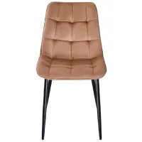 Scaun de bucătărie Yasen DC6005 Stofă/ Brown Black photo 2
