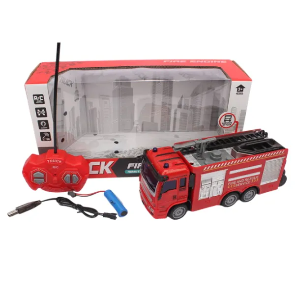 Грузовик Fire Engine 03932 8600020303932  / 2.4 ГГц / White Красный photo 3