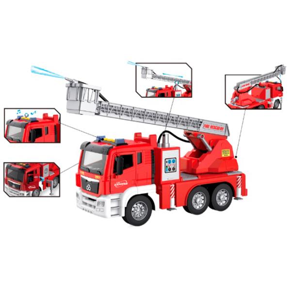 Грузовик Wenyi Firefighter WY1125A  / / Серый Красный photo 9