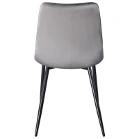 Scaun de bucătărie Yasen DC6005 Stofă/ Gray Black photo 4