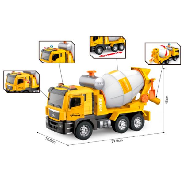 Бетономешалка Wenyi Builder WY1111A  / / White Желтый photo 2