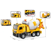 Бетономешалка Wenyi Builder WY1111A / / White Желтый photo 2