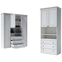 Dulap Indart Modul 14 90 x 55 x 225 / DSP / White photo 2