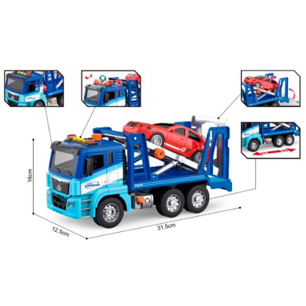 Грузовик Wenyi Wrecker WY1120A  / / Серый Синий photo 2