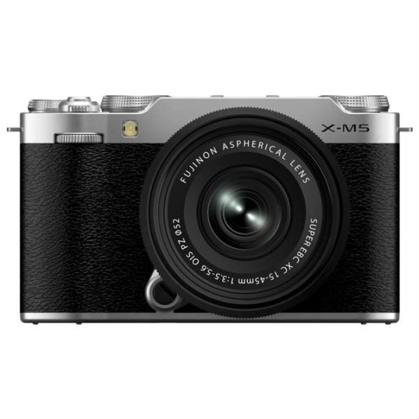 Cameră foto FujiFilm X-M5 /XC15-45mm  CMOS/ Silver photo 1