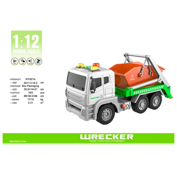 Грузовик Wenyi Purifier WY821A  / / Зелёный Белый photo 3