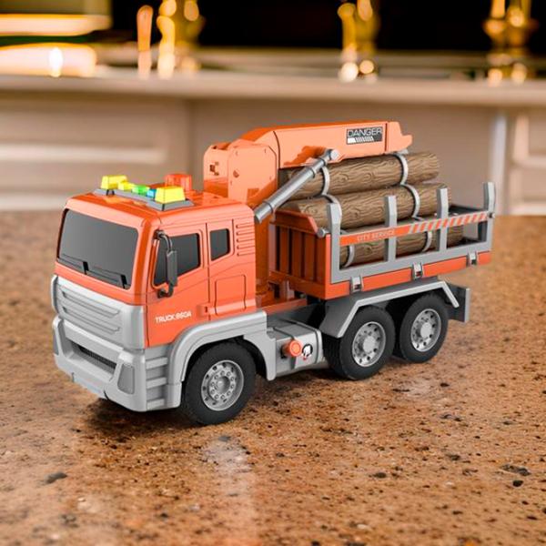 Грузовик Wenyi Wrecker WY840B  / / Brown Оранжевый photo 4