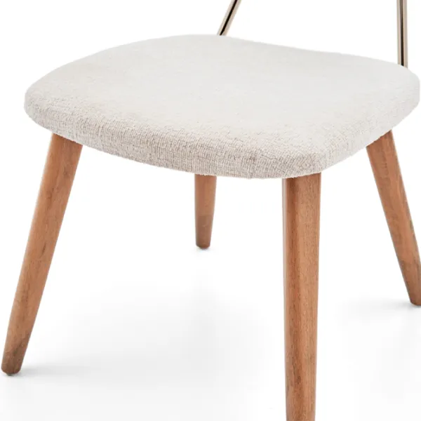 Кухонный стул Dogtas Brita Велюр/ Серый Wood photo 4 Кухонный стул Dogtas Brita Велюр/ Серый Wood photo 4