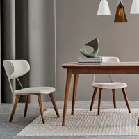 Кухонный стул Dogtas Brita Велюр/ Серый Wood photo 6