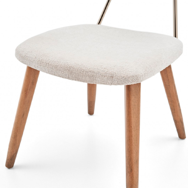 Scaun de bucătărie Dogtas Brita Stofă/ Light-Beige Wood photo 3 Scaun de bucătărie Dogtas Brita Stofă/ Light-Beige Wood photo 3